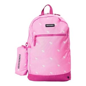 Abercrombie & Fitch Pink Kids Backpack with Matching Pouch